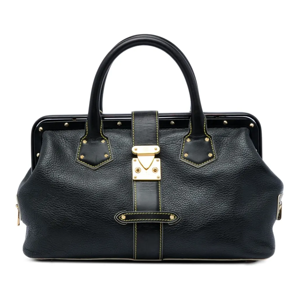 Louis Vuitton Suhali Lingenieux PM Black Leather Very good - Front View