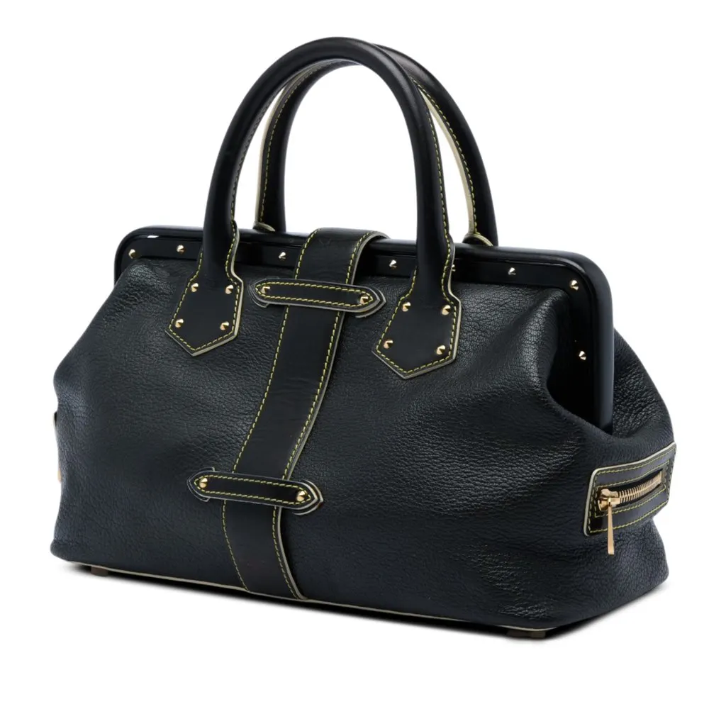 Louis Vuitton Suhali Lingenieux PM Black Leather Very good - Back View