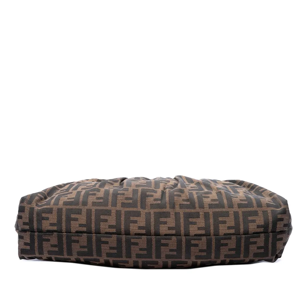 Fendi Zucca Canvas Chef Shoulder Bag Brown Very good - Inside View