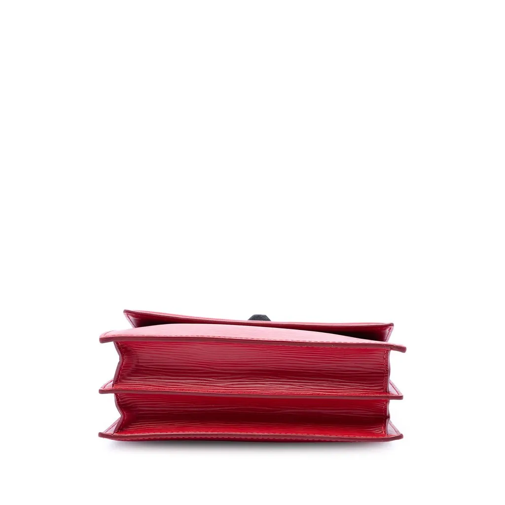 Louis Vuitton Epi Sevigne PM Red Leather Very good - Inside View