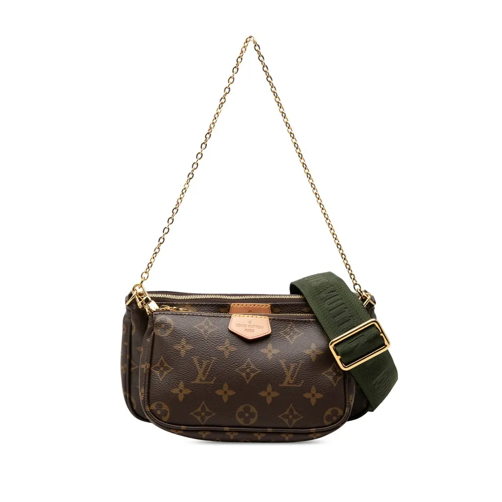 Louis Vuitton Monogram Multi Pochette Accessoires Brown Very good - Front View