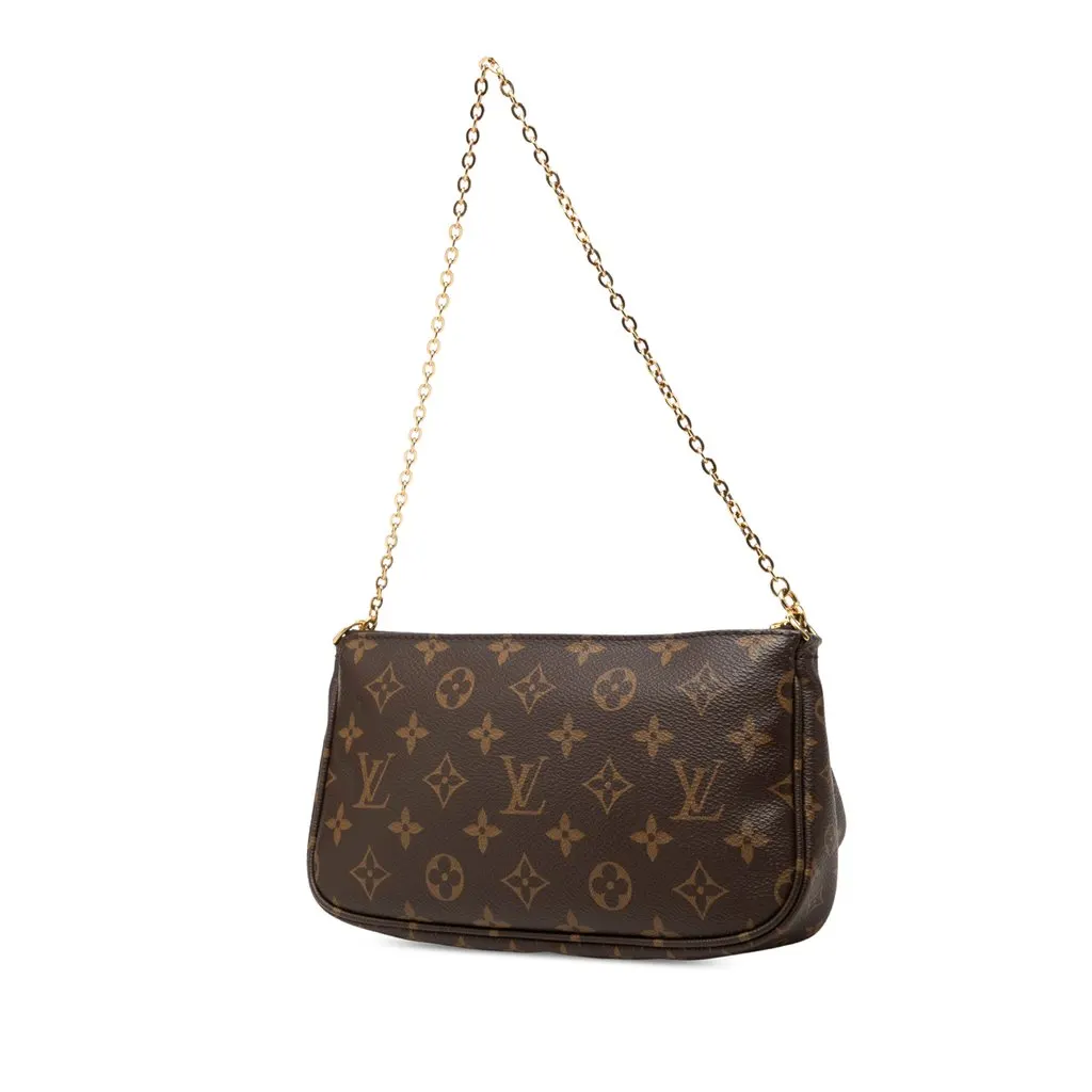 Louis Vuitton Monogram Multi Pochette Accessoires Brown Very good - Back View