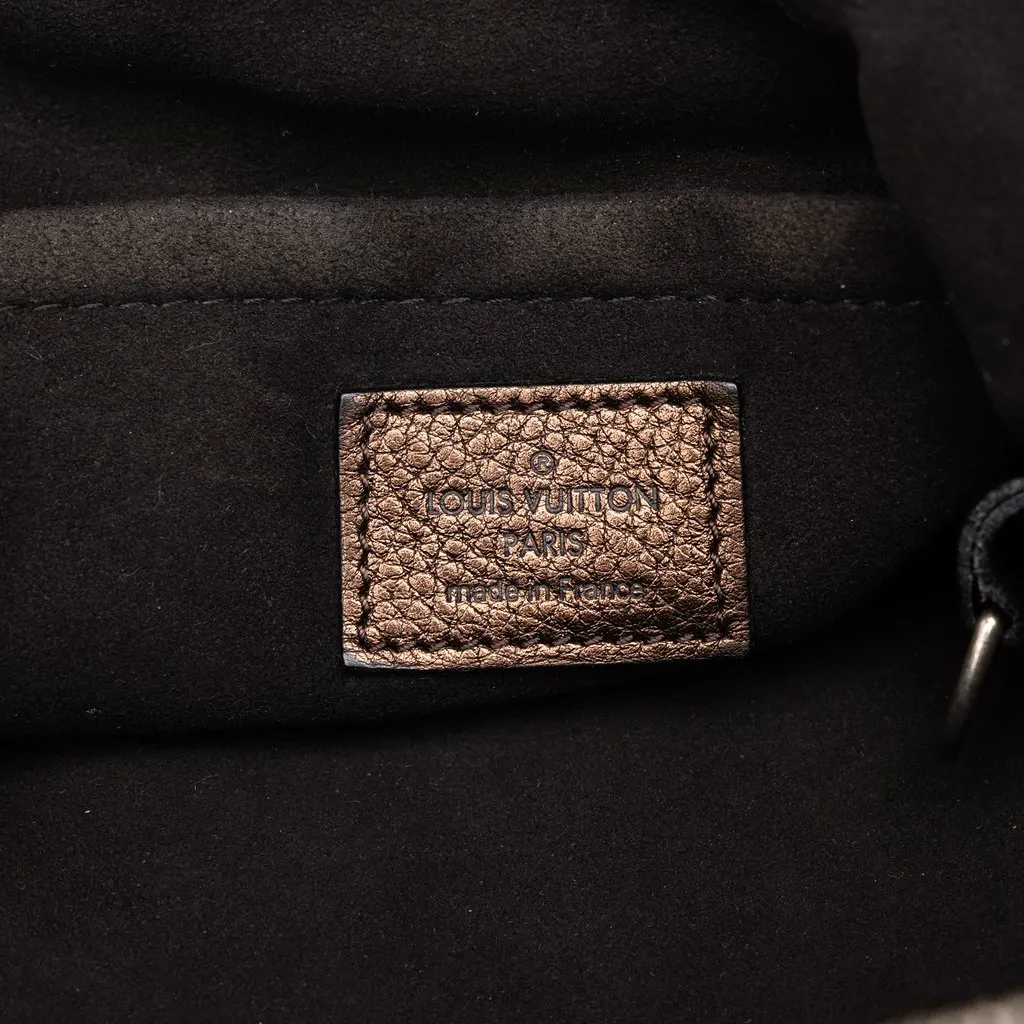 Louis Vuitton Monogram Mahina XS Brown Leather Very good - Box View
