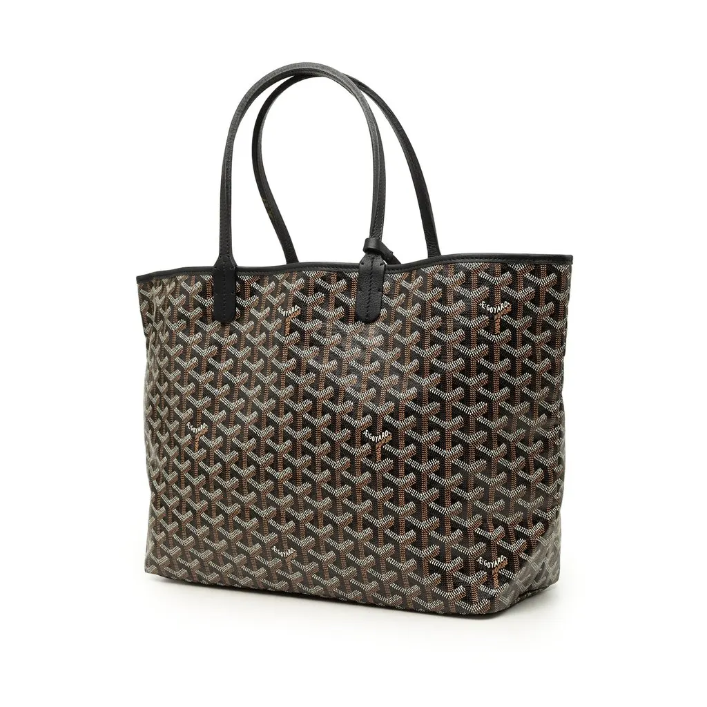 Goyard Goyardine Saint Louis PM Black Very good - Back View