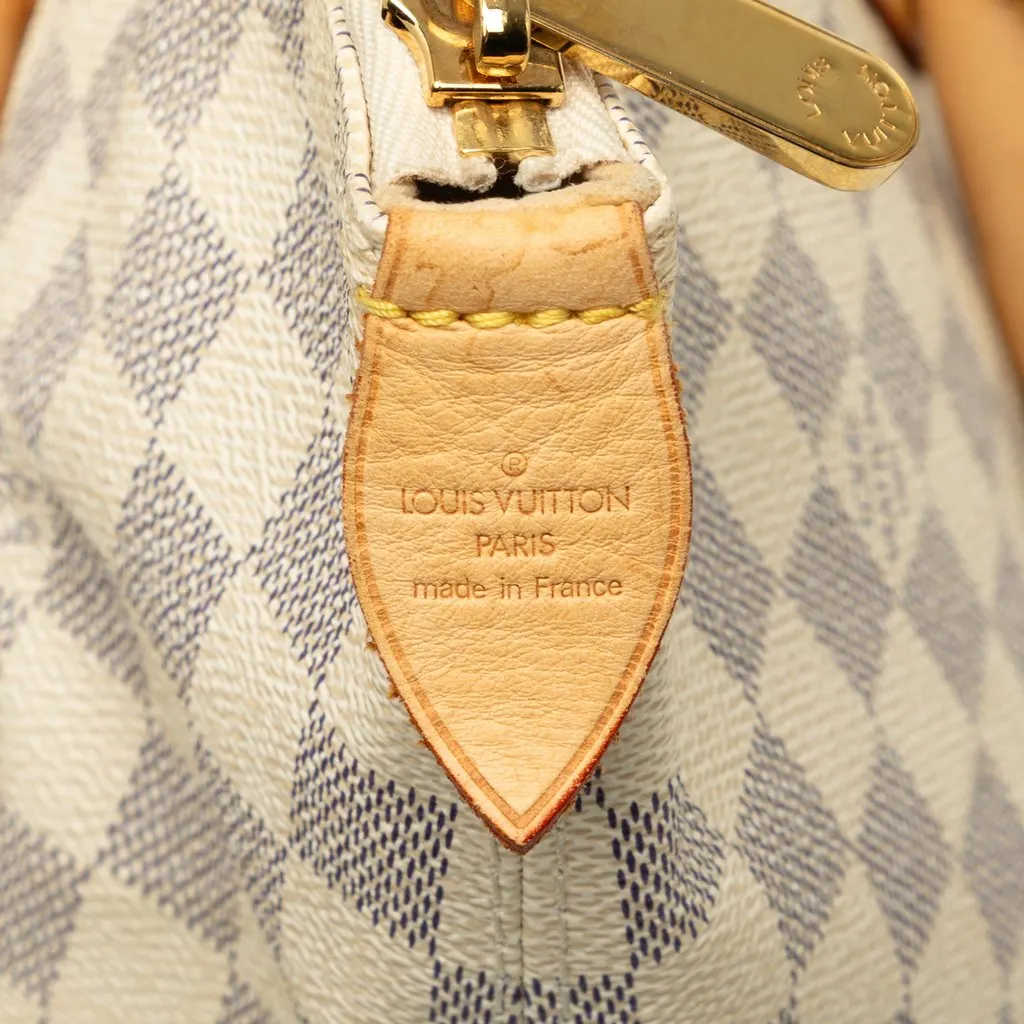 Louis Vuitton Damier Azur Saleya GM White Canvas Very good - Box View