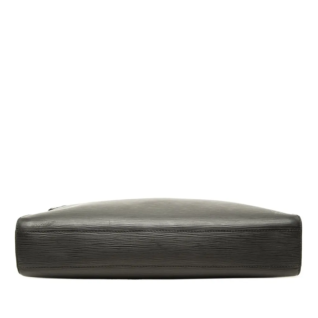 Louis Vuitton Epi Bassano GM Black Leather Good - Inside View