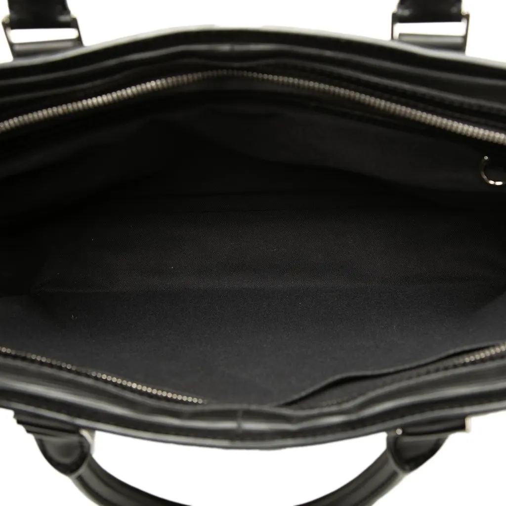 Louis Vuitton Epi Bassano GM Black Leather Good - Model View