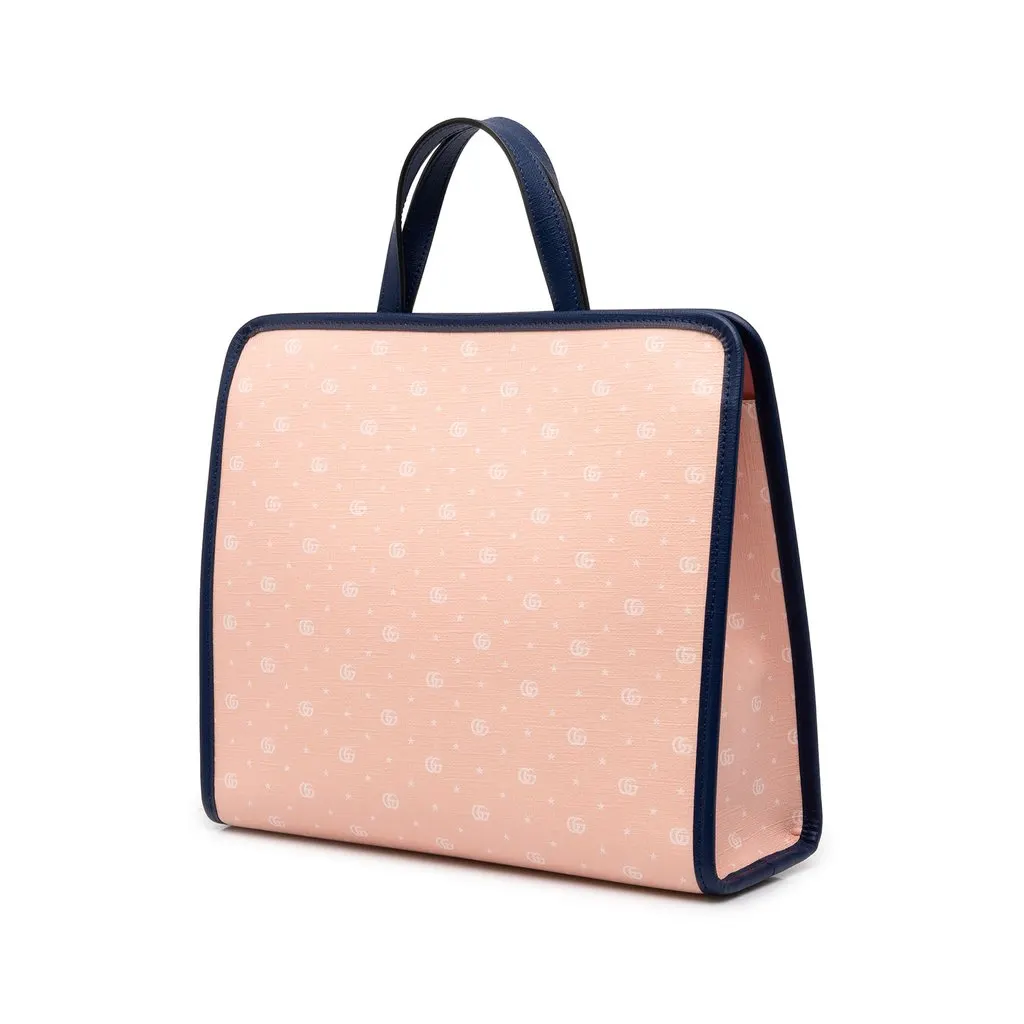 Gucci The Jetsons Kids Coated Canvas Tote Pink Canvas Very good - Back View