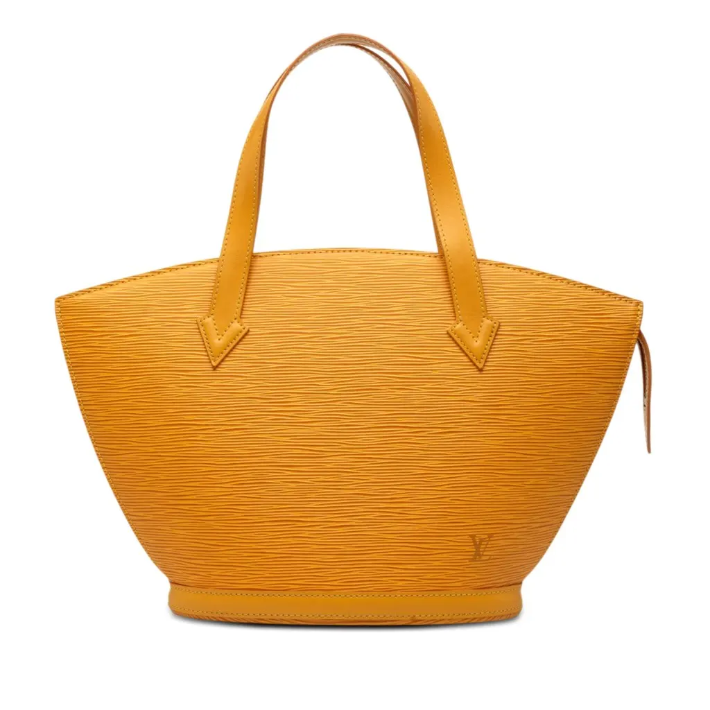 Louis Vuitton Epi Saint Jacques PM Short Strap Yellow Leather Very good - Front View