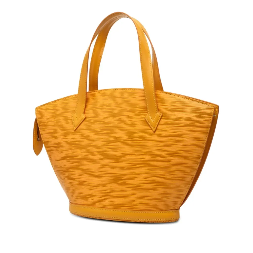Louis Vuitton Epi Saint Jacques PM Short Strap Yellow Leather Very good - Back View
