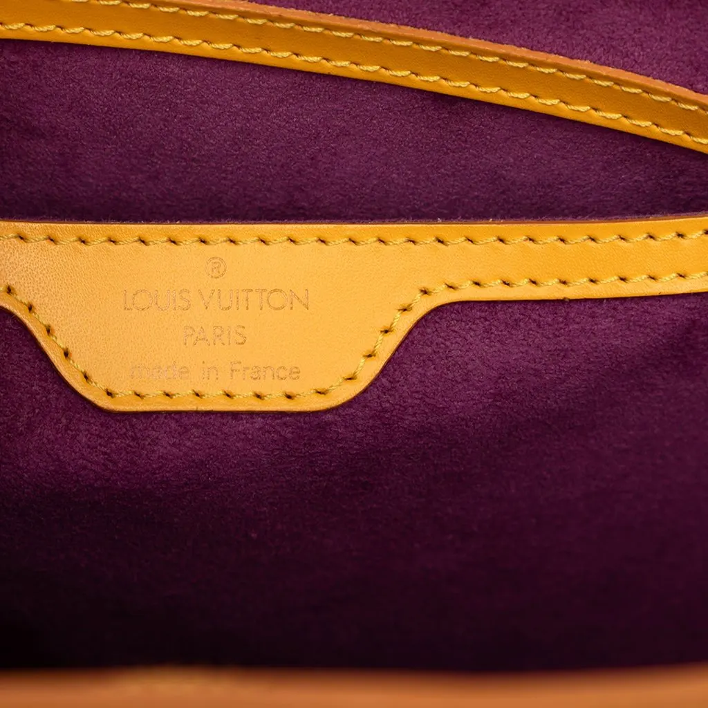 Louis Vuitton Epi Saint Jacques PM Short Strap Yellow Leather Very good - Box View