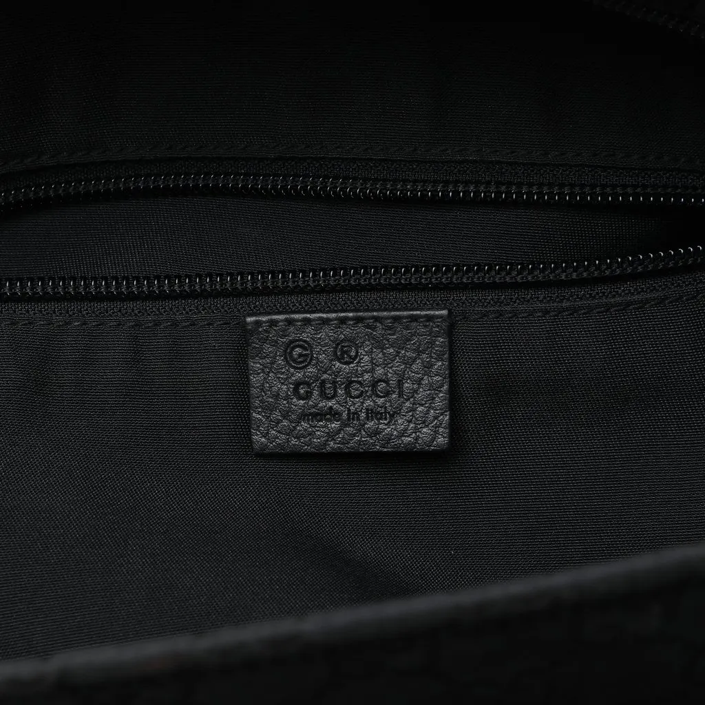 Gucci GG Nylon Crossbody Black Good - Box View