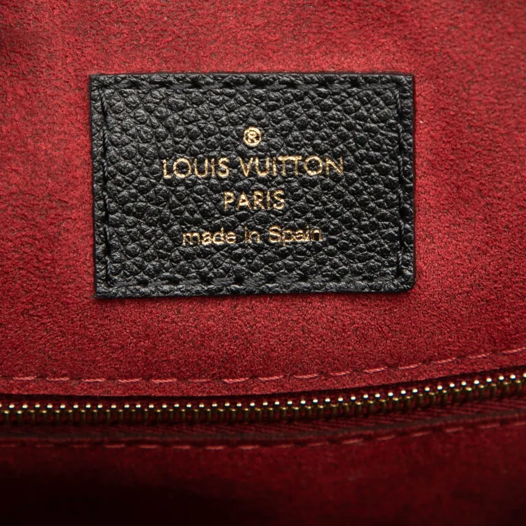 Louis Vuitton Bicolor Monogram Empreinte Giant Speedy Bandouliere 25 Black Leather Very good - Box View