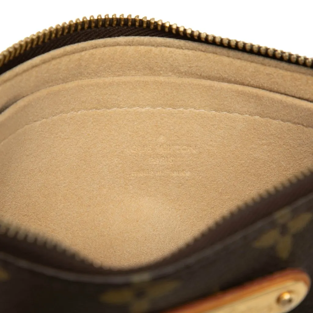 Louis Vuitton Monogram Pochette Milla MM Brown Very good - Box View