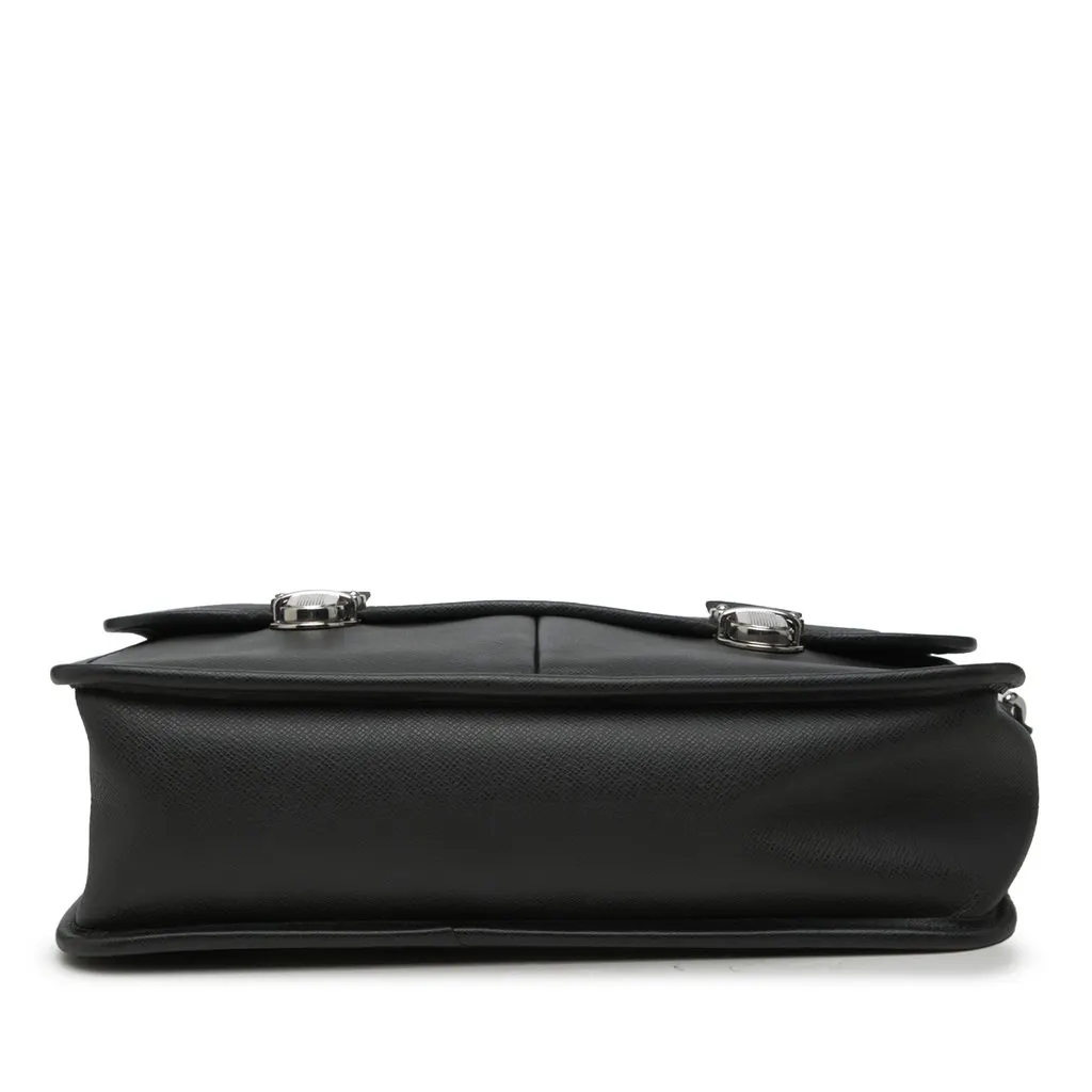 Louis Vuitton Taiga Alexei Messenger Black Leather Very good - Inside View