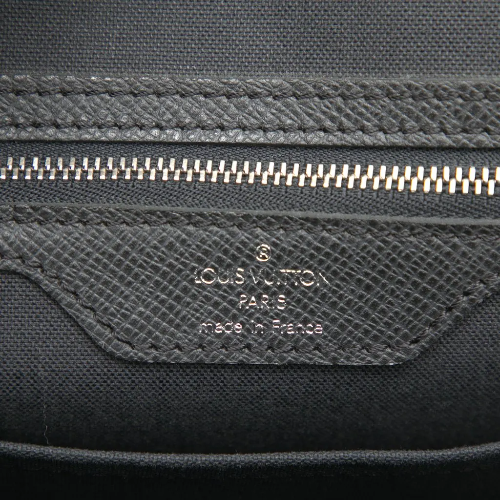 Louis Vuitton Taiga Alexei Messenger Black Leather Very good - Box View