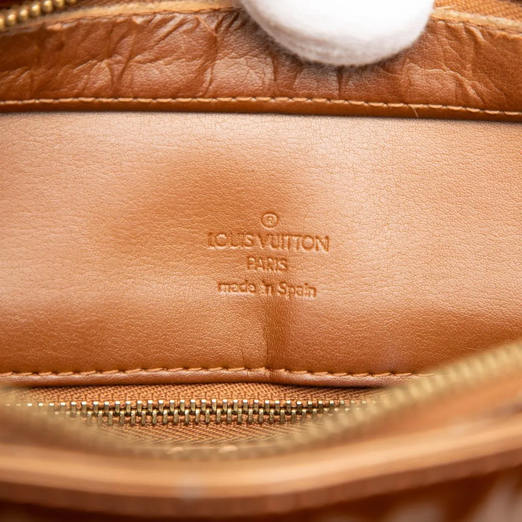 Louis Vuitton Monogram Vernis Houston Brown Leather Good - Box View