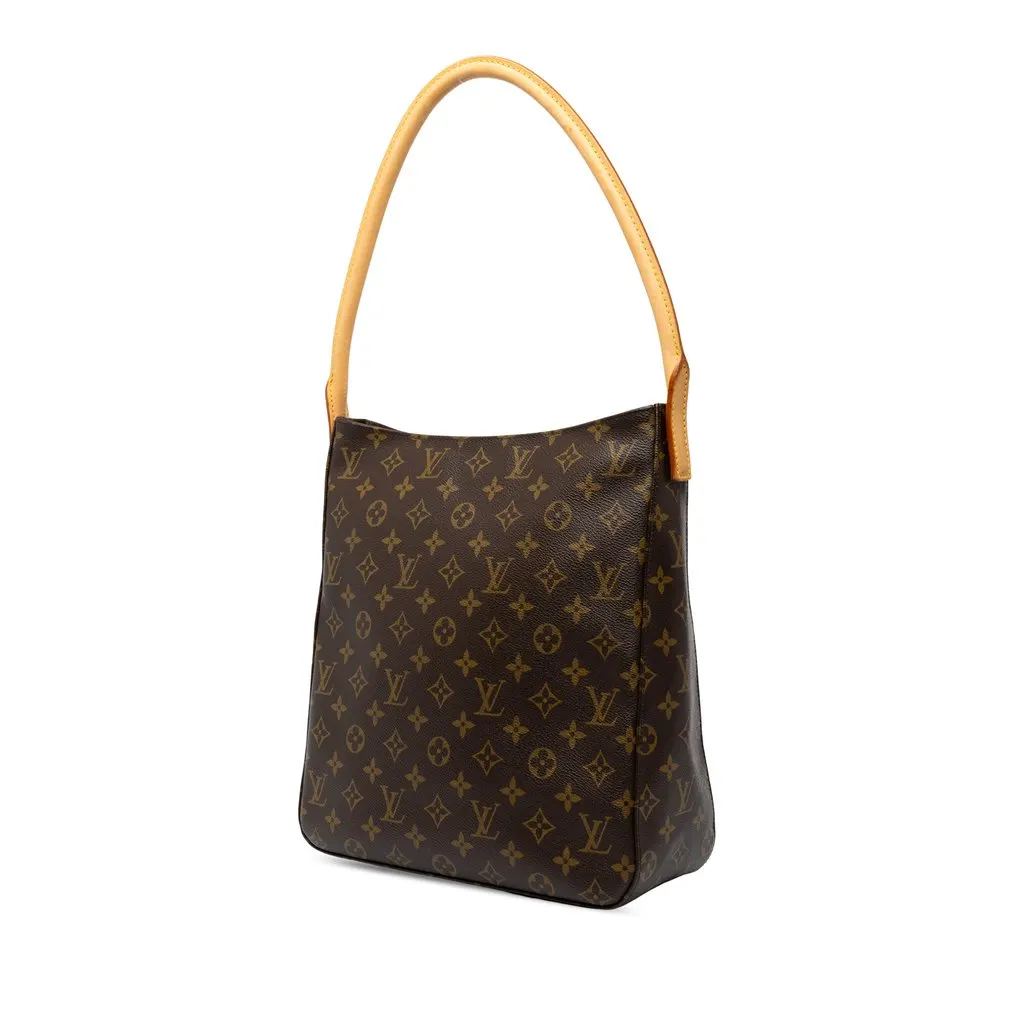 Louis Vuitton Monogram Looping MM Brown Canvas Very good - Back View