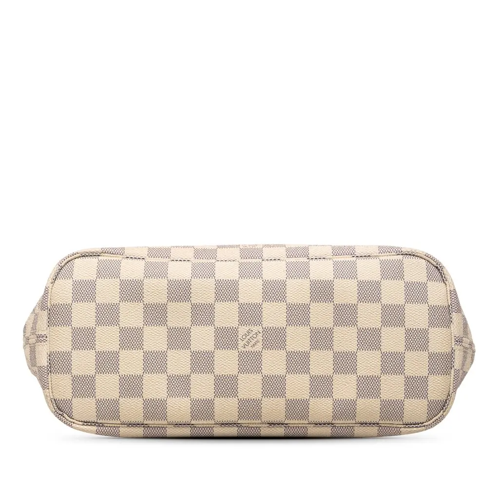 Louis Vuitton Damier Azur Neverfull PM White Very good - Inside View