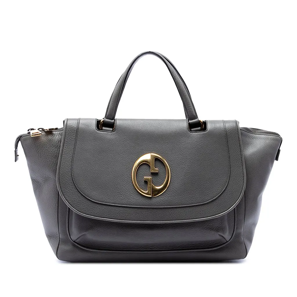 Gucci Medium Calfskin 1973 Handbag MultiColor Leather Very good - Front View