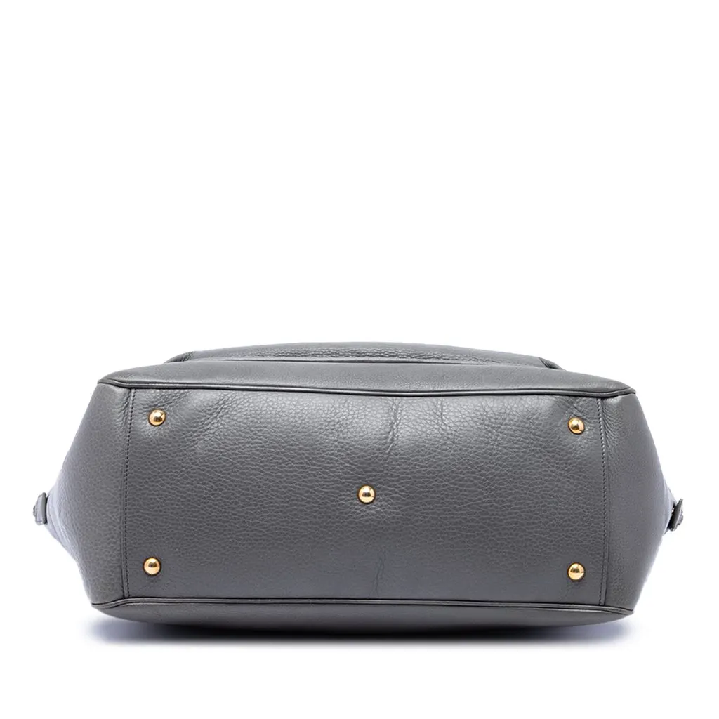 Gucci Medium Calfskin 1973 Handbag MultiColor Leather Very good - Inside View