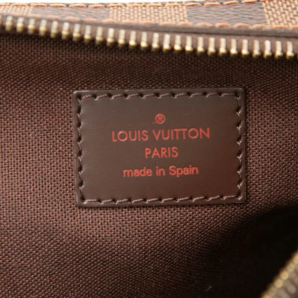 Louis Vuitton Damier Ebene Geronimos Brown Very good - Box View