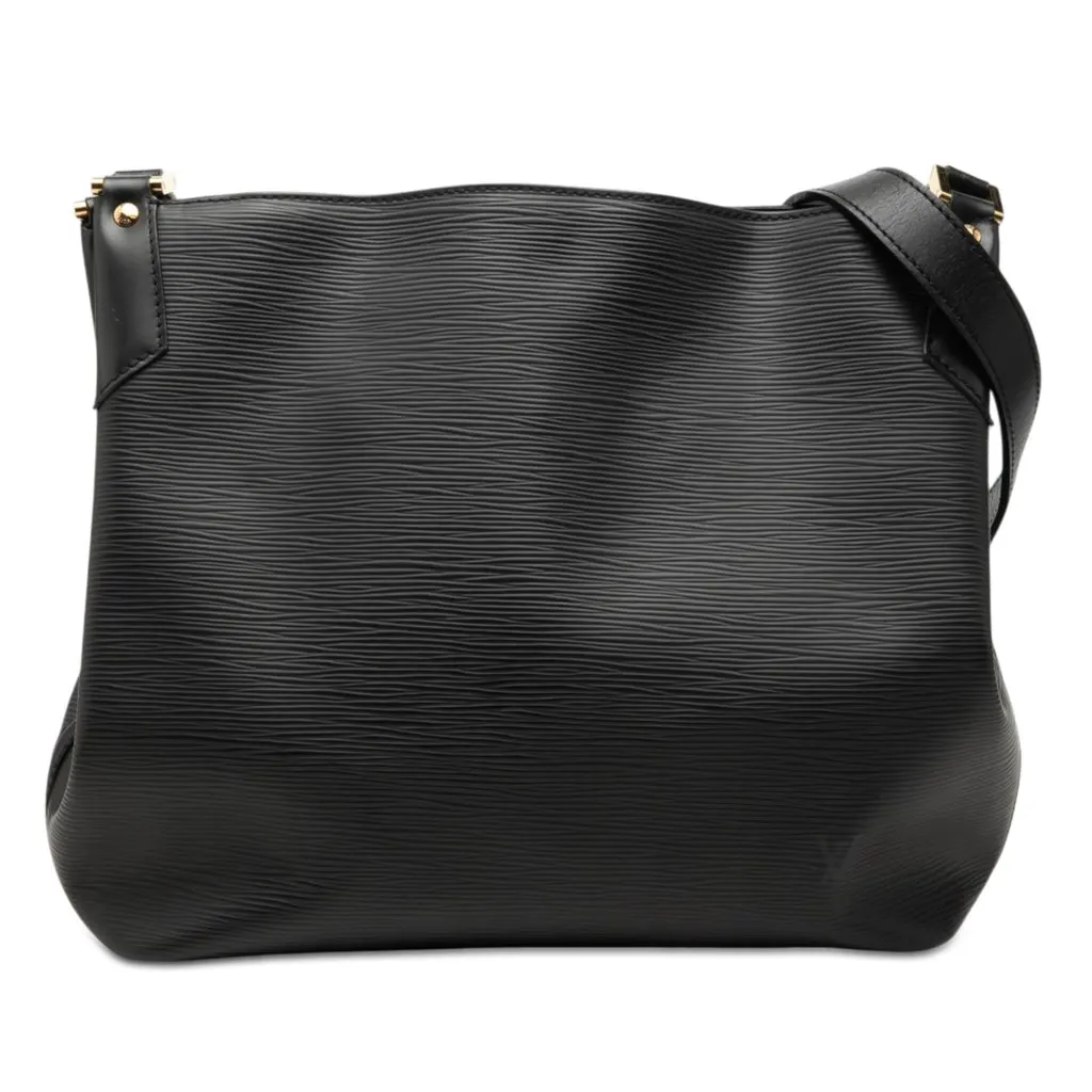 Louis Vuitton Epi Mandara MM Black Leather Very good - Front View