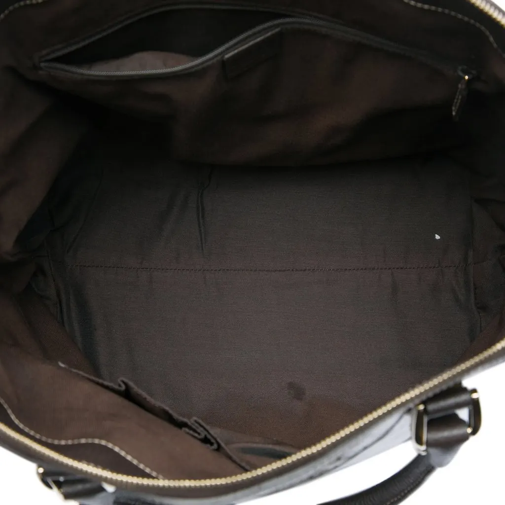 Gucci Large GG Crystal Charm Dome Satchel Beige Very good - Model View