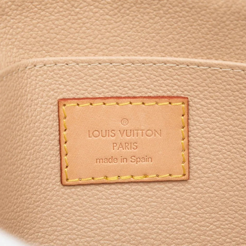 Louis Vuitton Monogram Cosmetic Pouch PM Brown Very good - Box View
