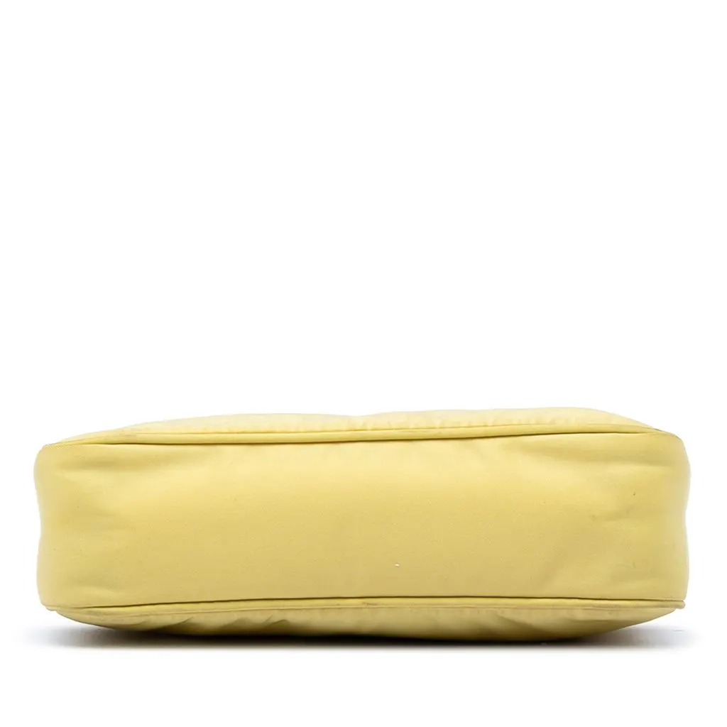 Prada Mini Tessuto Re Edition 2000 Shoulder Bag Yellow Very good - Inside View