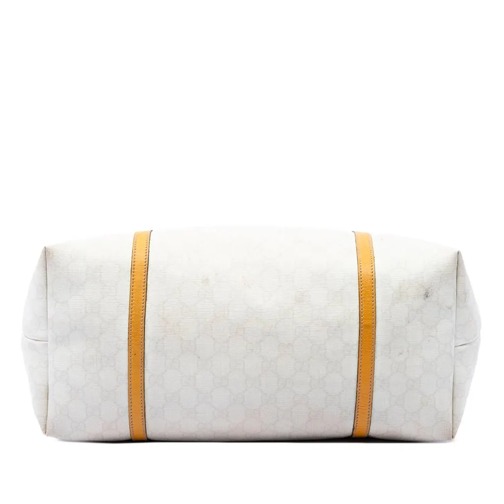 Gucci Large GG Supreme Joy Tote White Very good - Inside View