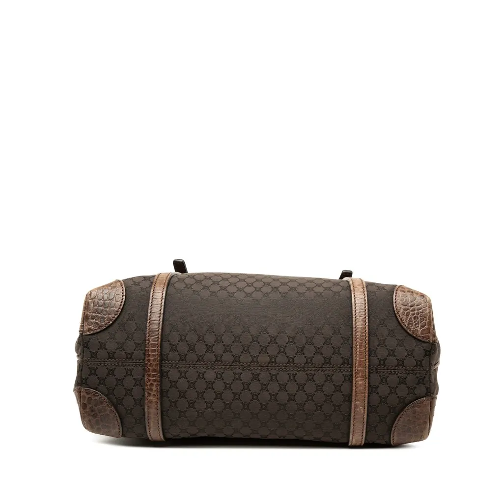 Celine Macadam Canvas Tote Brown Very good - Inside View