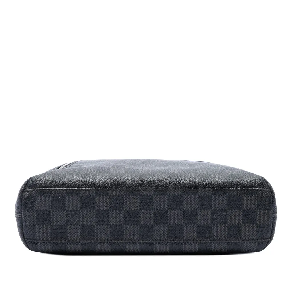Louis Vuitton Damier Graphite Mick PM Black Canvas Very good - Inside View