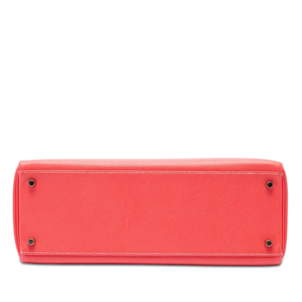 Hermès Epsom Candy Kelly II Retourne 35 Pink Leather Very good - Inside View