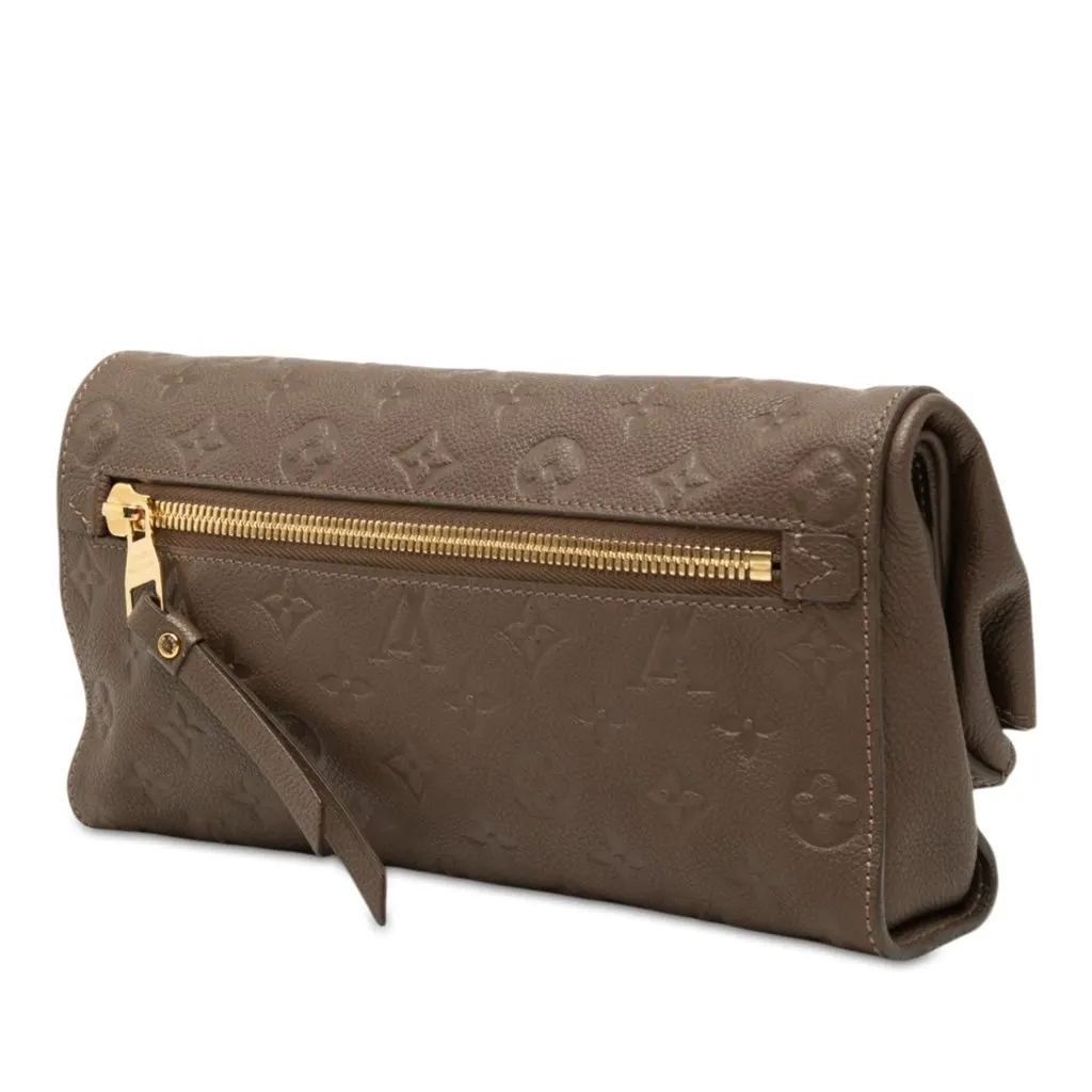 Louis Vuitton Monogram Empreinte Petillante Brown Leather Good - Back View