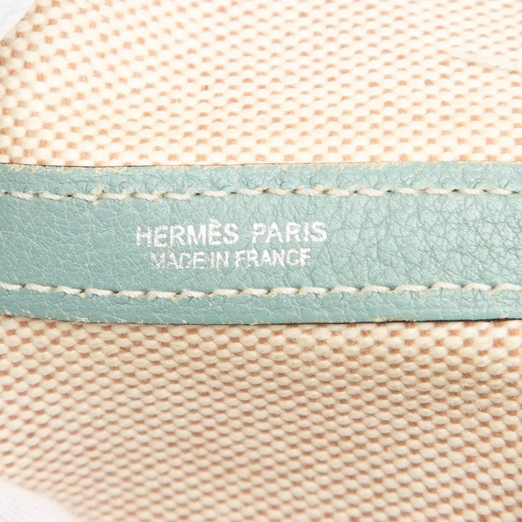 Hermès Toile and Negonda Garden Party 36 Beige Canvas Good - Box View