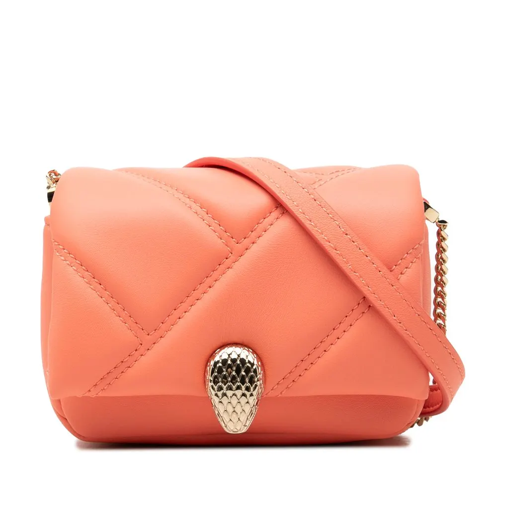 Bvlgari Micro Leather Serpenti Cabochon Crossbody