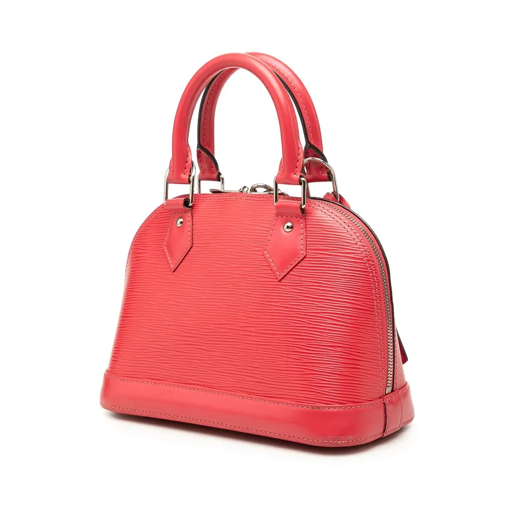 Louis Vuitton Epi Alma BB Red Leather Very good - Back View