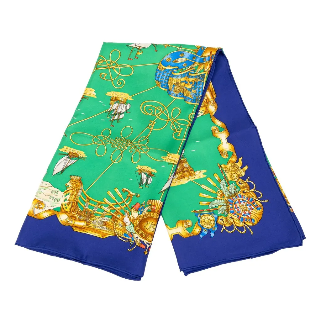 Hermès Voiles de Lumiere Silk Scarf 90