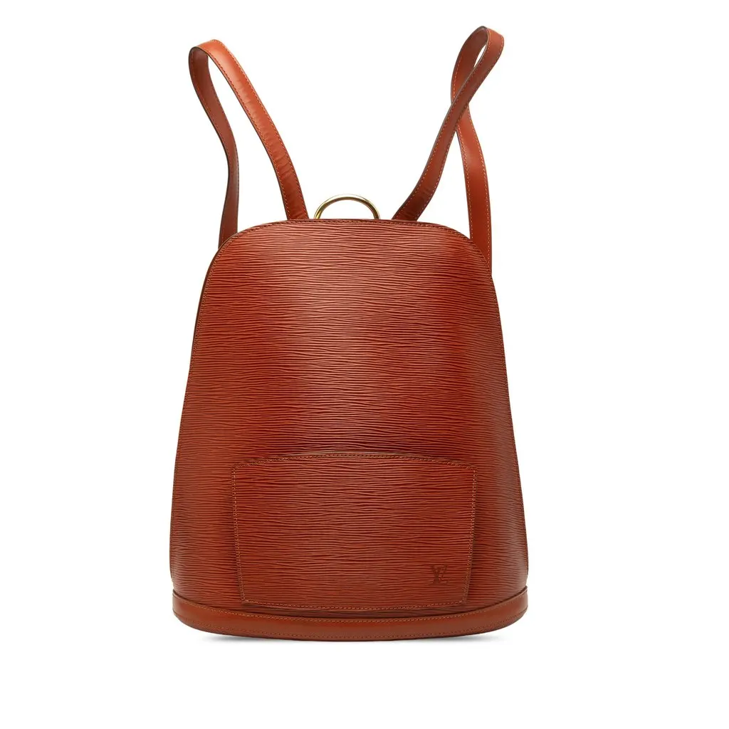 Louis Vuitton Epi Gobelins Brown Leather Very good - Front View