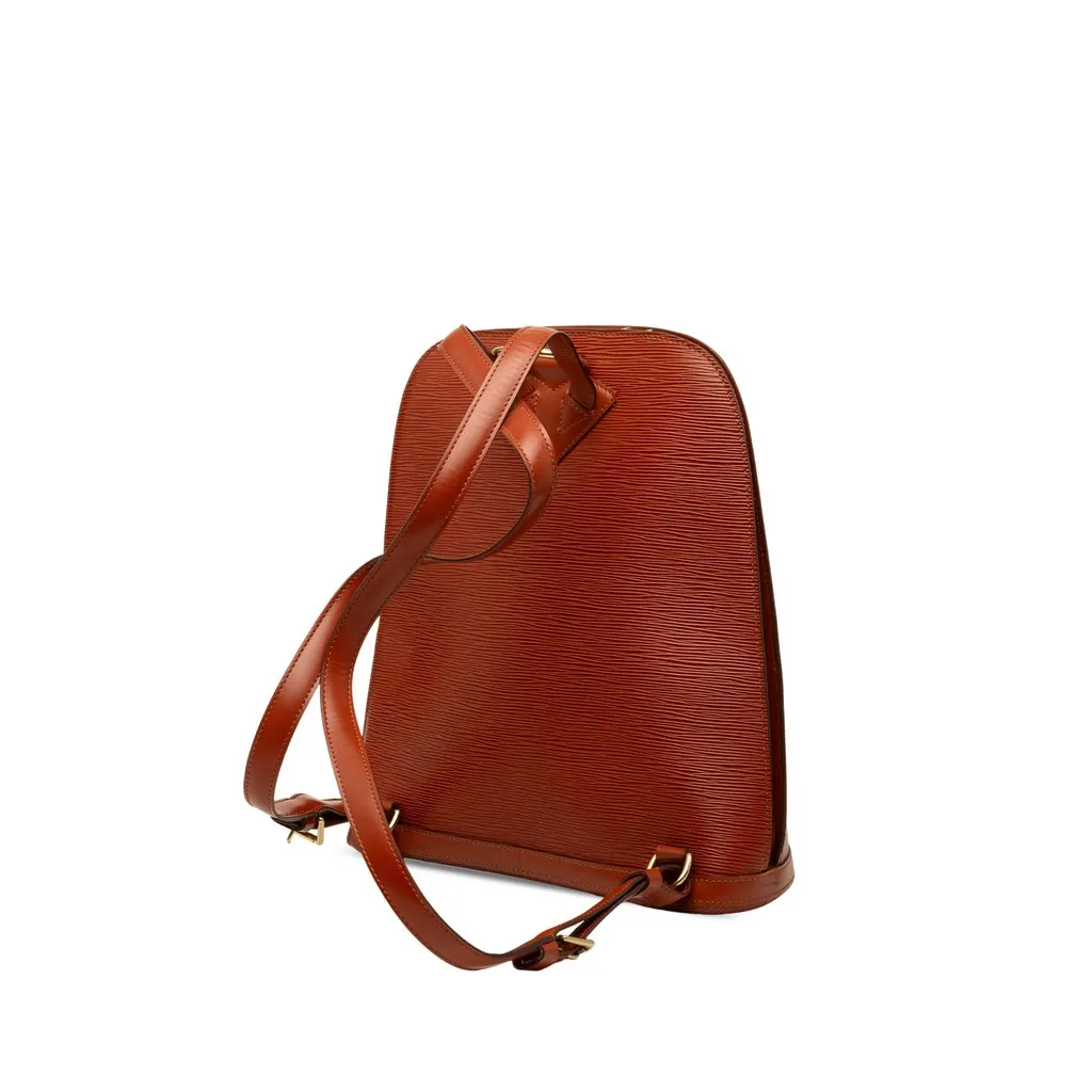 Louis Vuitton Epi Gobelins Brown Leather Very good - Back View