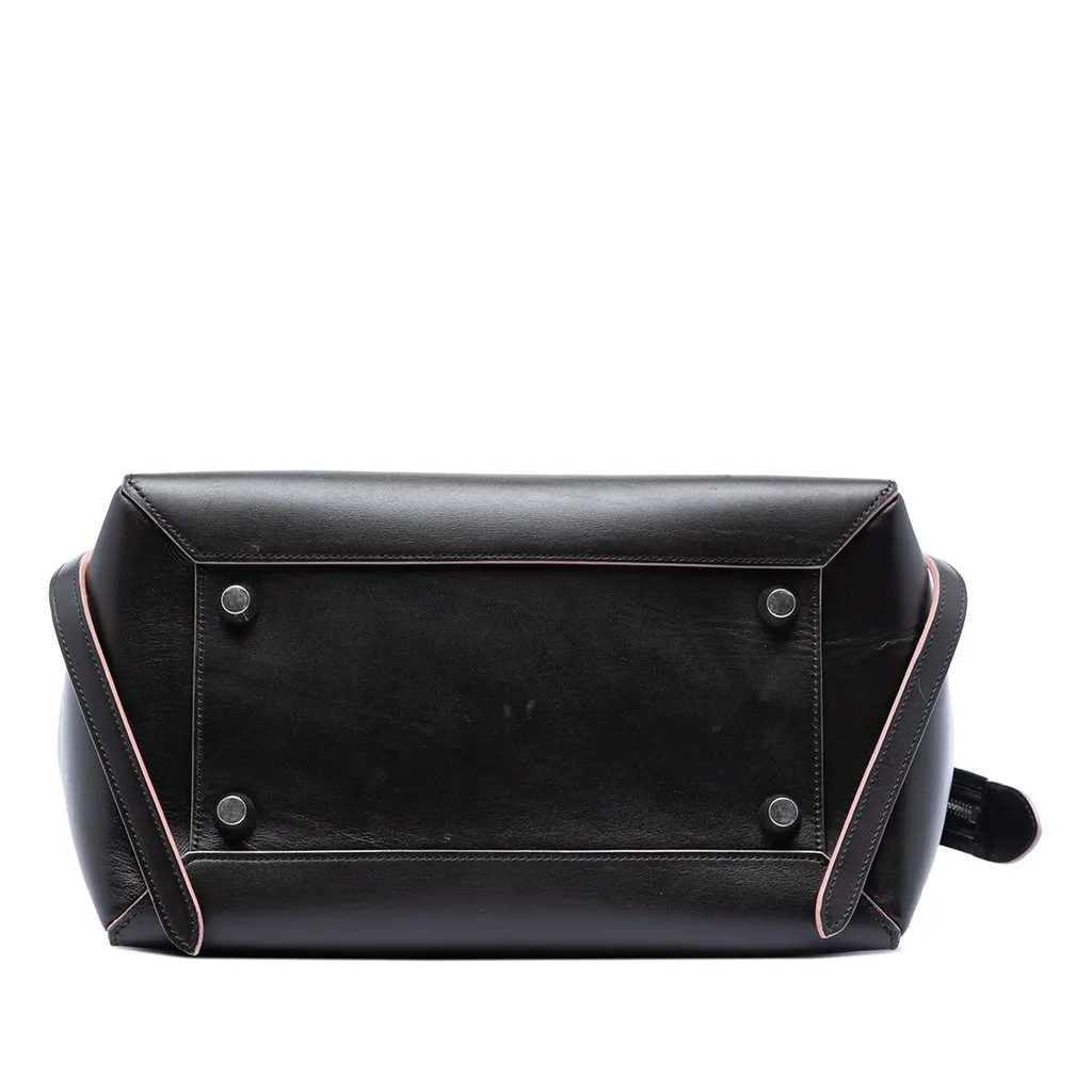 Celine Mini Smooth Calfskin Belt Bag Black Leather Very good - Inside View