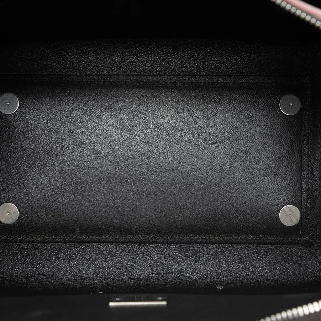 Celine Mini Smooth Calfskin Belt Bag Black Leather Very good - Model View