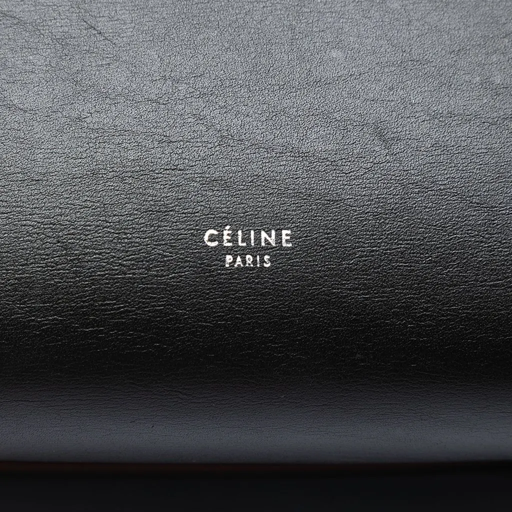 Celine Mini Smooth Calfskin Belt Bag Black Leather Very good - Box View