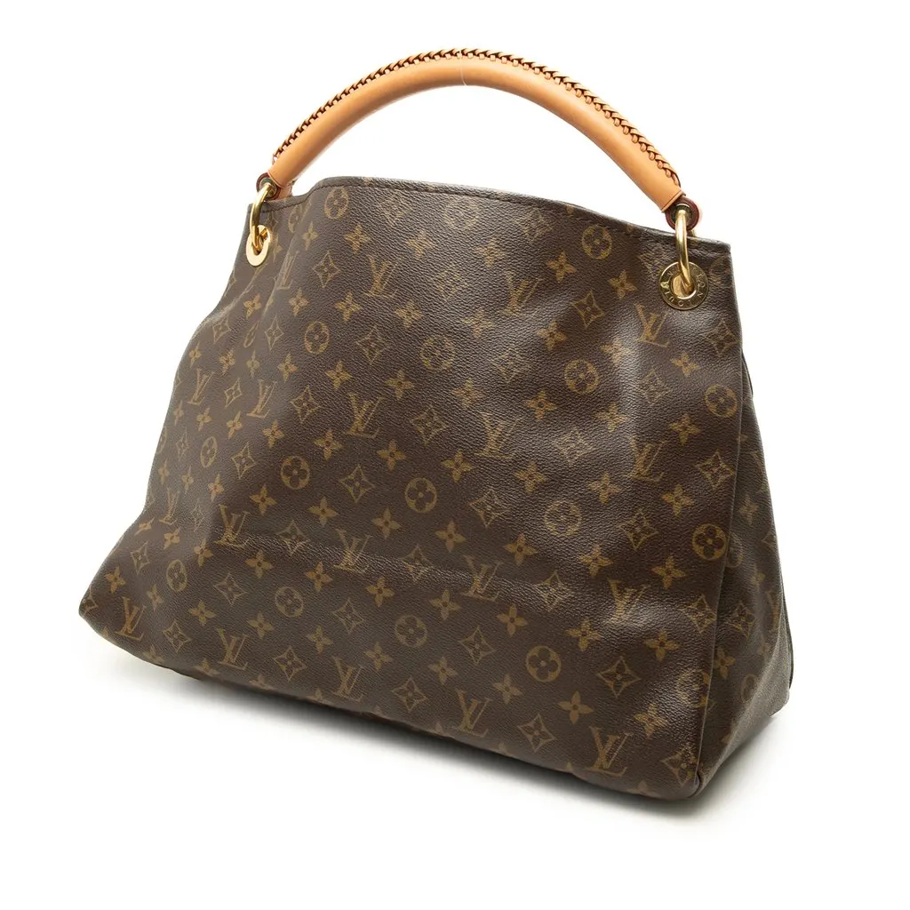 Louis Vuitton Monogram Artsy MM Brown Canvas Good - Back View