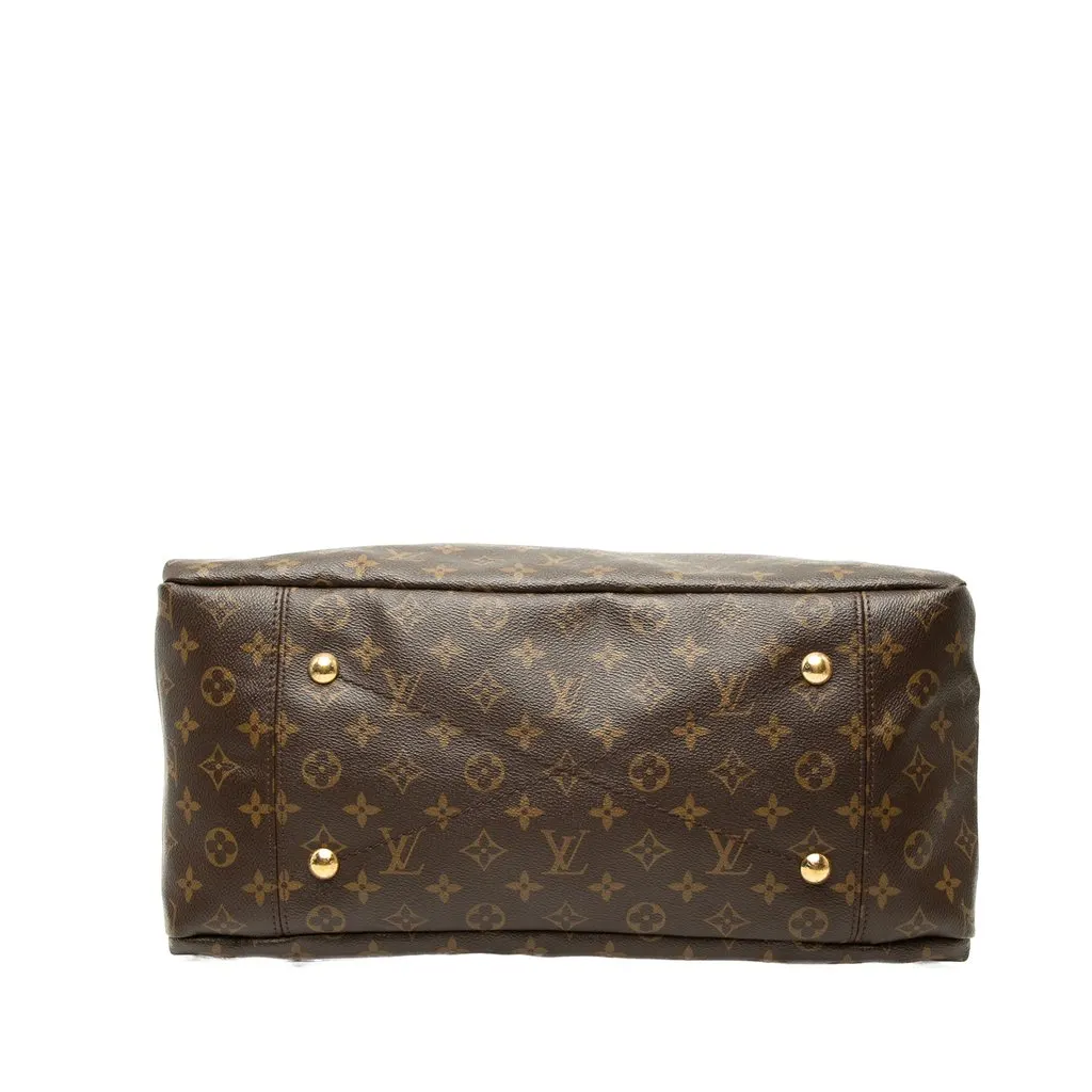Louis Vuitton Monogram Artsy MM Brown Canvas Good - Inside View