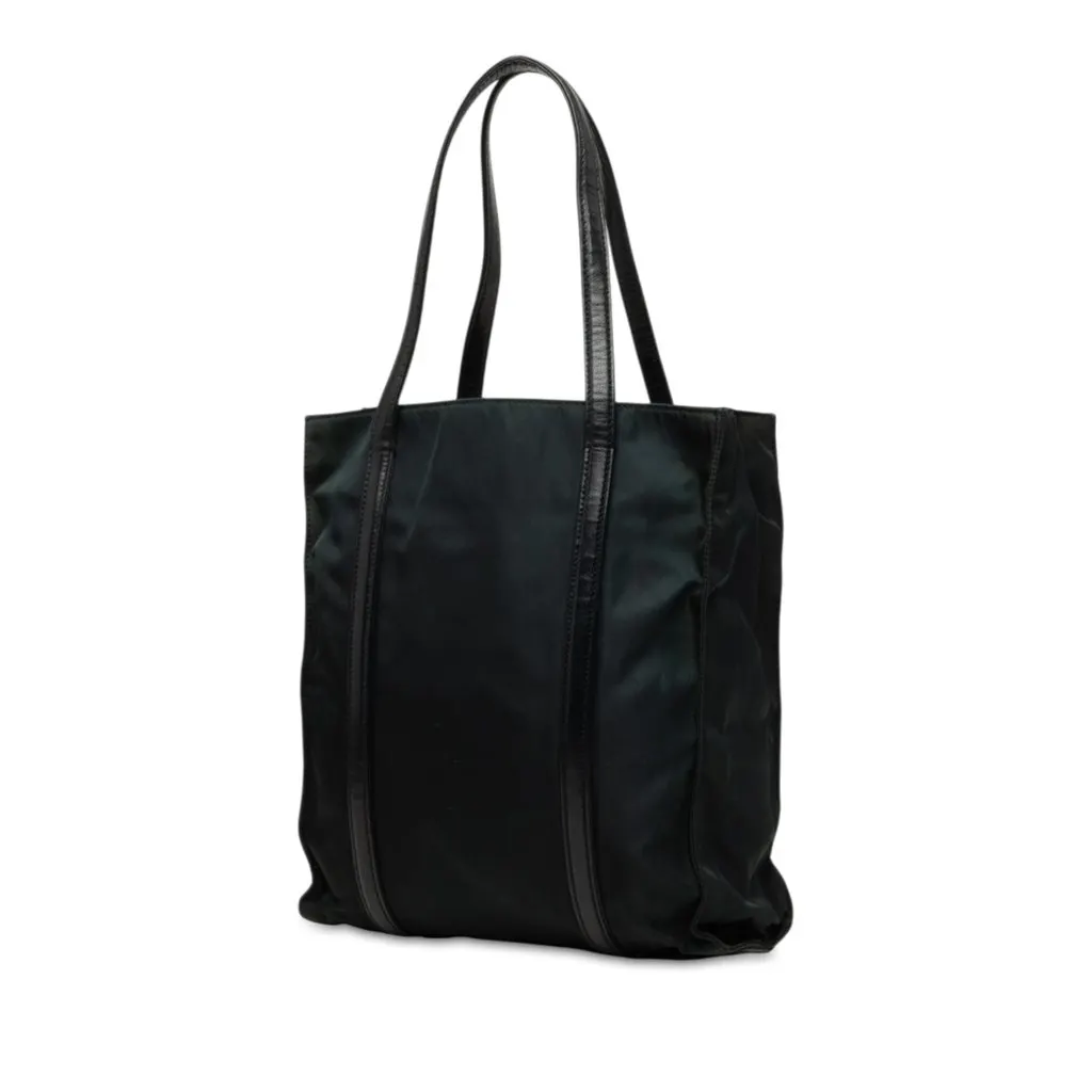 Prada Tessuto Tote Black Polyamide Very good - Back View