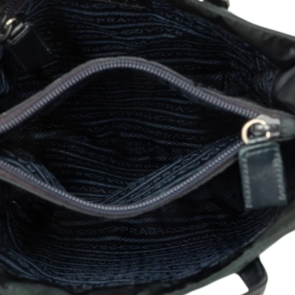 Prada Tessuto Tote Black Polyamide Very good - Model View