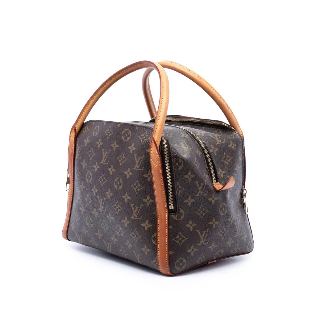 Louis Vuitton Monogram Marais MM Brown Very good - Back View