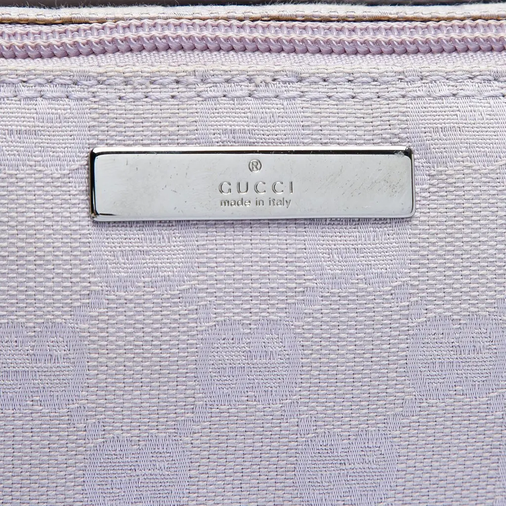 Gucci GG Canvas Boat Purple Very good - Box View